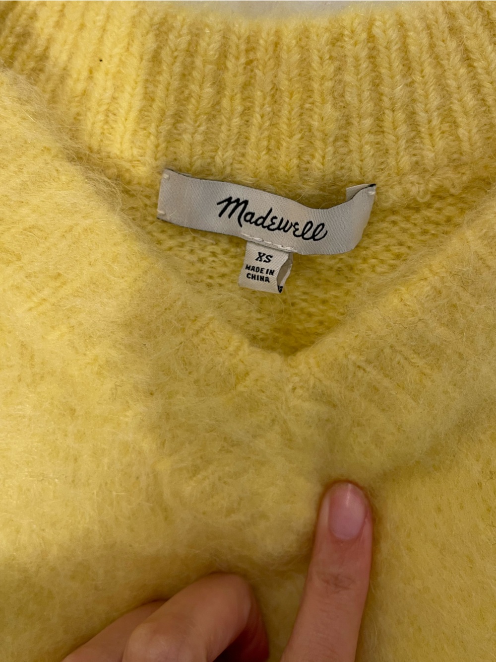 Madewell Brushed Alpaca Blend Sweater - Picture 5 of 10